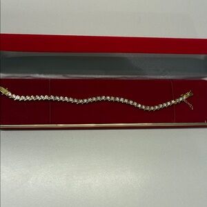 14k Gold Tennis Bracelet